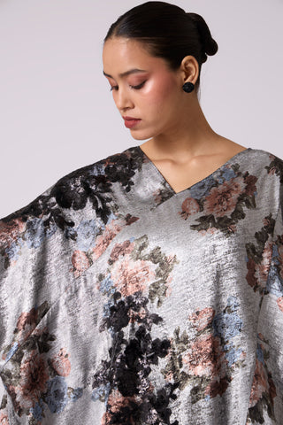 Sera Tunic Set - Metallic Black