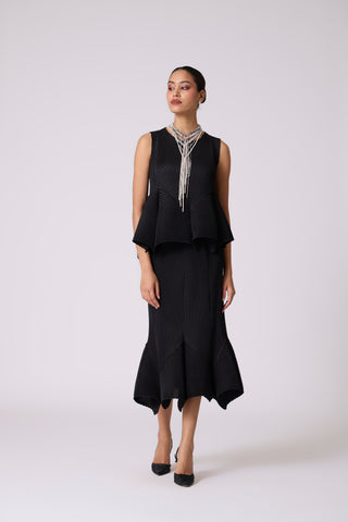 Cara Skirt Set - Black
