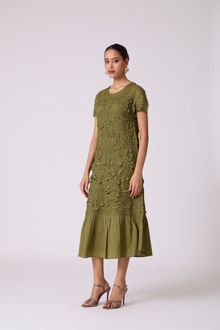Jade Dress - Olive