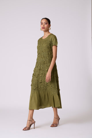 Jade Dress - Olive