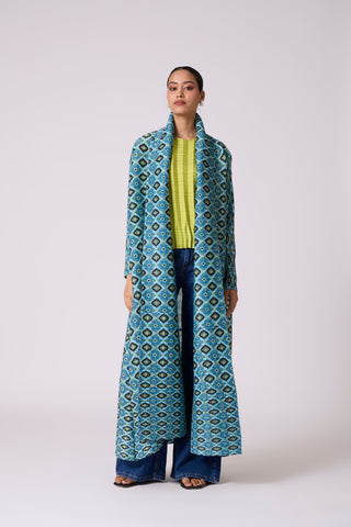 Mirel Print Overlay - Blue & Green