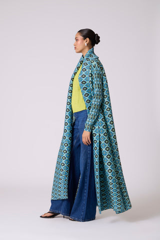 Mirel Print Overlay - Blue & Green