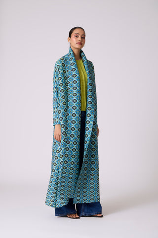 Mirel Print Overlay - Blue & Green