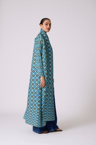 Mirel Print Overlay - Blue & Green