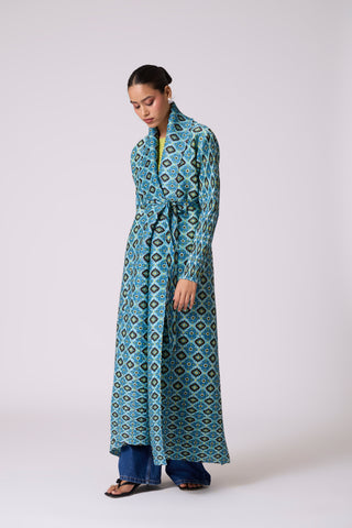 Mirel Print Overlay - Blue & Green