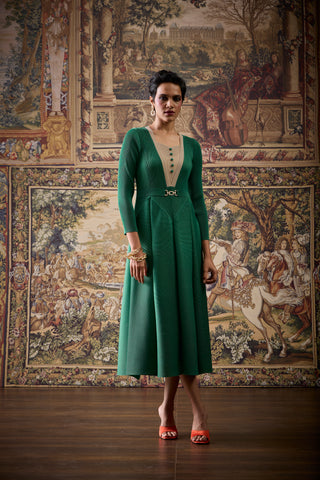Ingrid Dress - Green