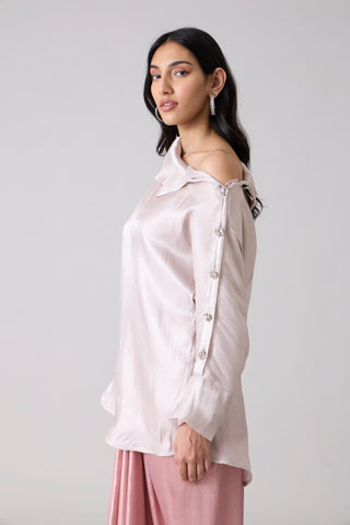 Erica Organza Shirt - Gabbana Beige