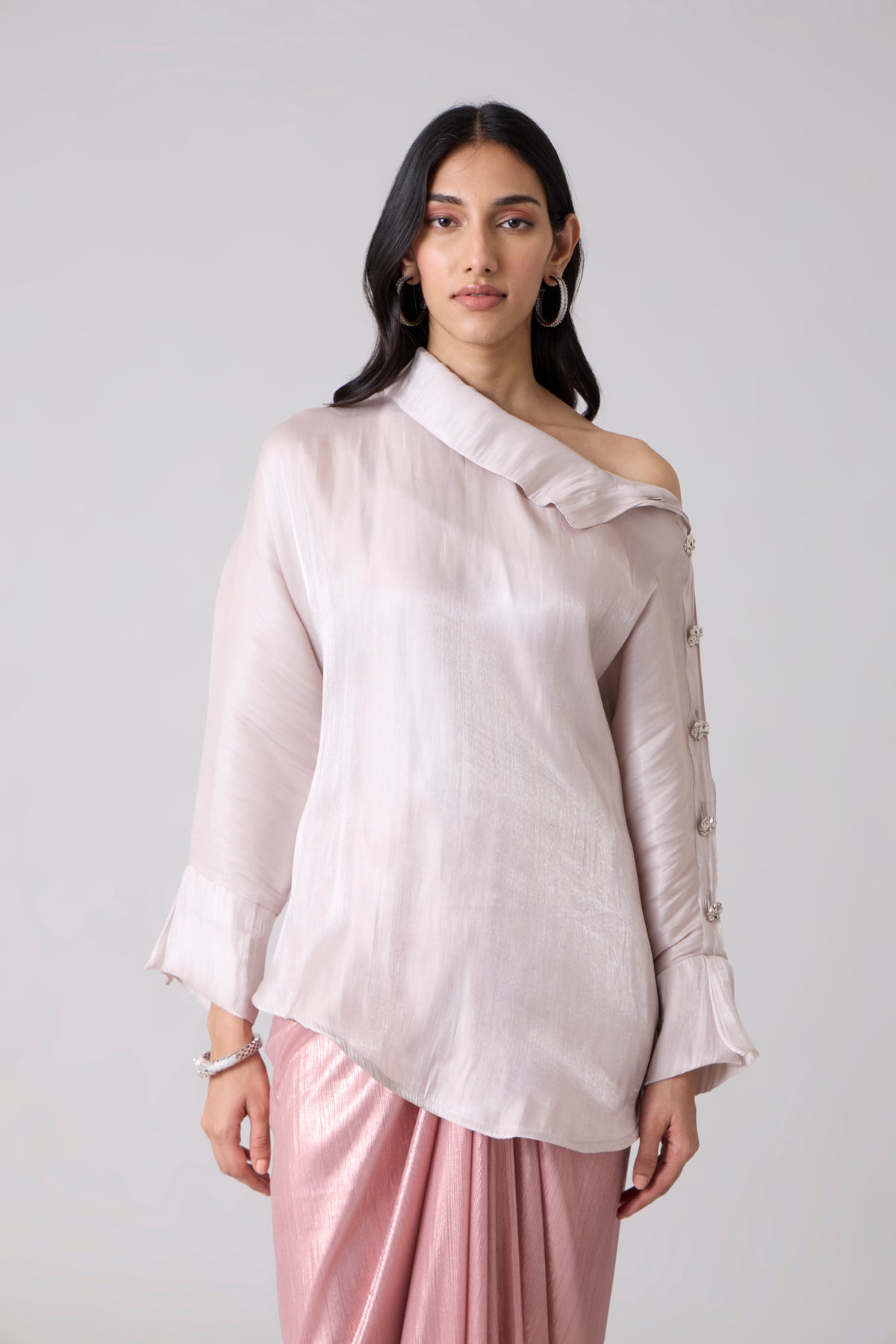 Erica Organza Shirt - Gabbana Beige