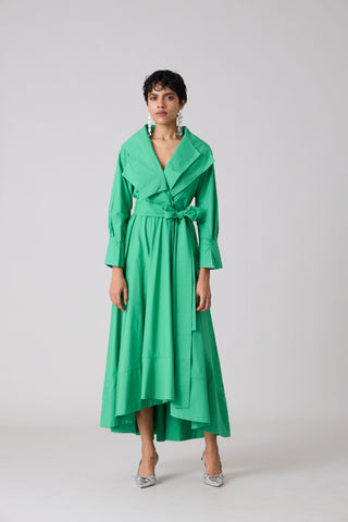 Zora Dress - Island Green