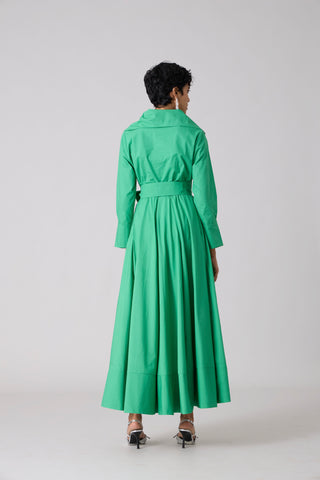 Zora Dress - Island Green