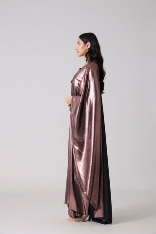 INAYA Saree - Rose Metallic