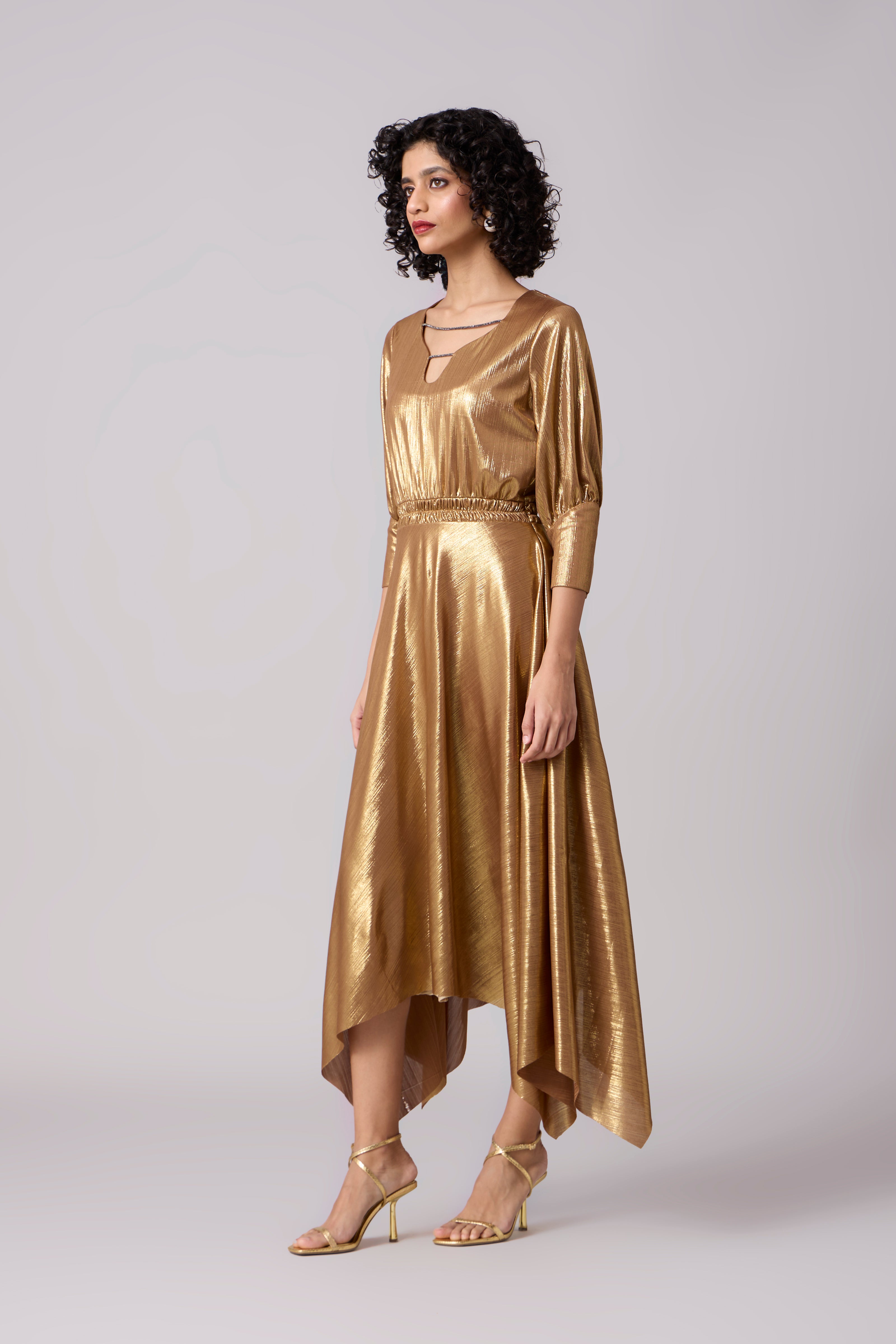 Elen Dress - Gold