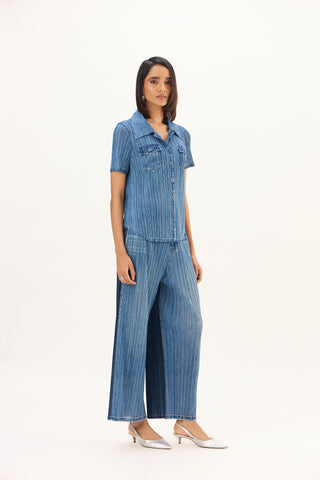 Alex Denim Set - Blue