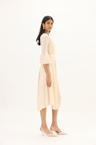 Trudy Dress - Apricot Cream