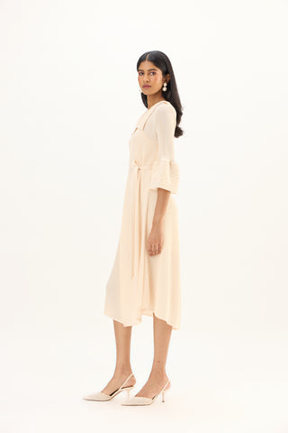 Trudy Dress - Apricot Cream