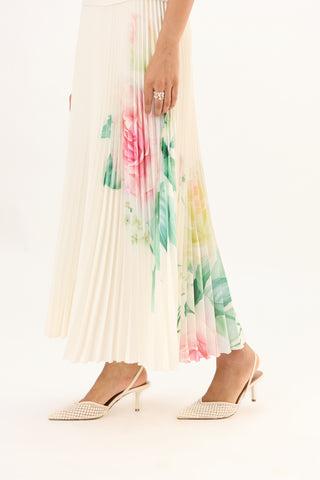 Amelia Rose Maxi Set - Off White