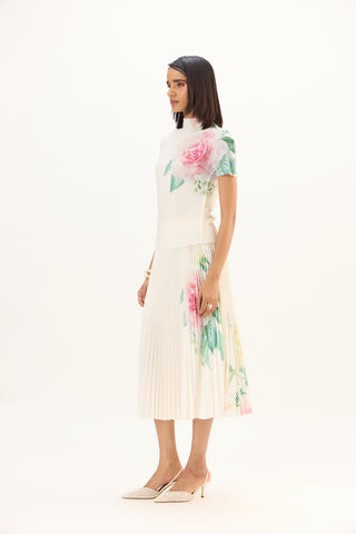 Amelia Rose Maxi Set - Off White