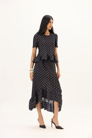 Analise Polka Set - Black