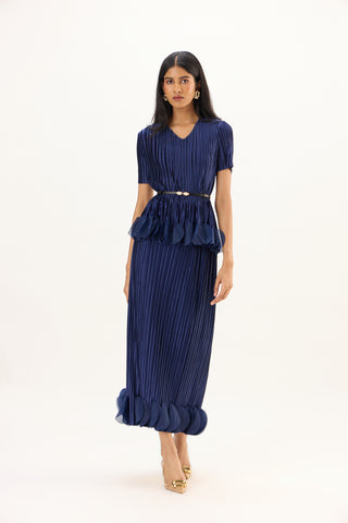 Maeve Petal Set - Navy