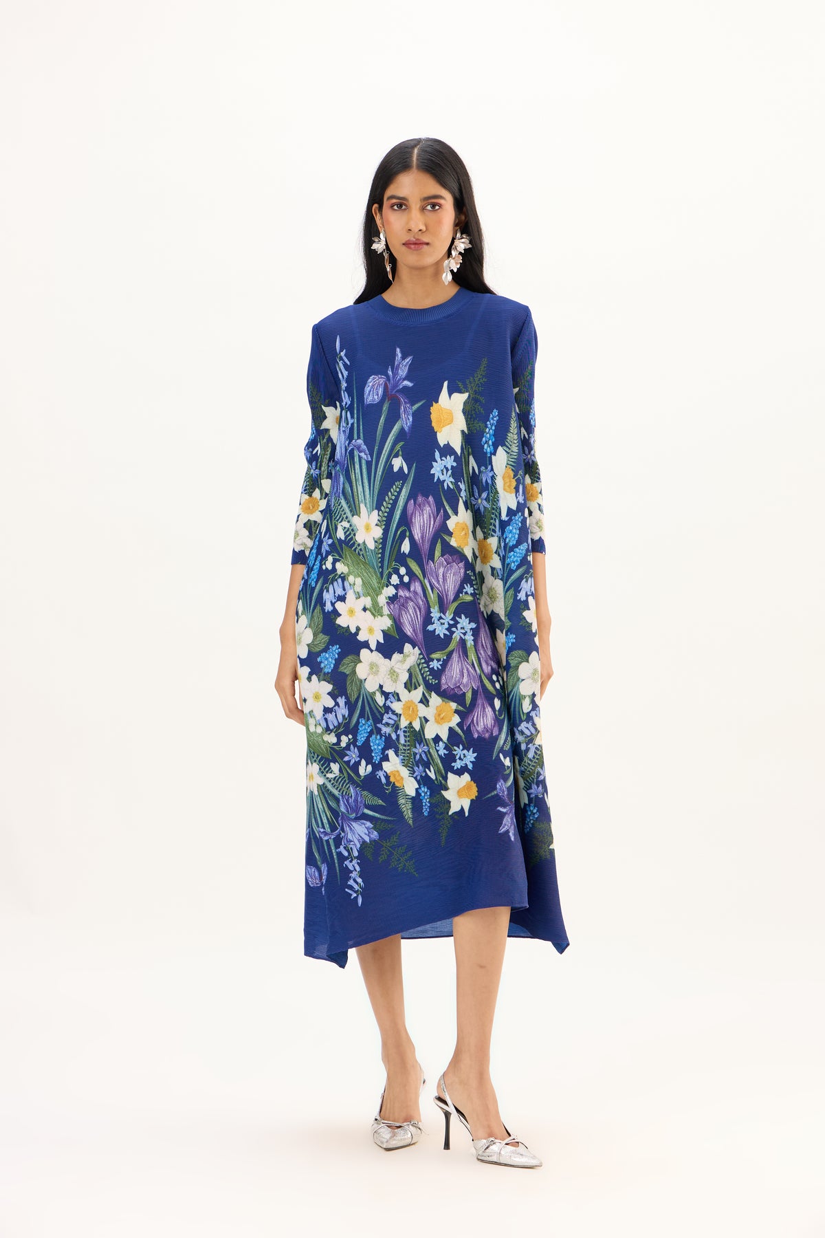 Azalea Dress - Deep Blue