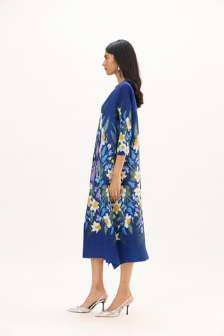 Azalea Dress - Deep Blue