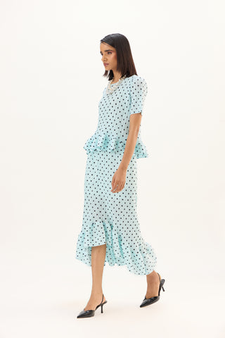 Analise Polka Set - Sweet Blue