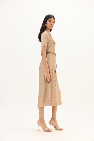 Aurora Dress - Taupe
