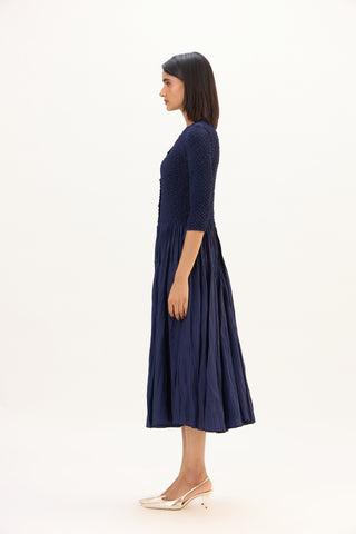 Iris Dress - Navy