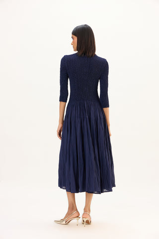 Iris Dress - Navy