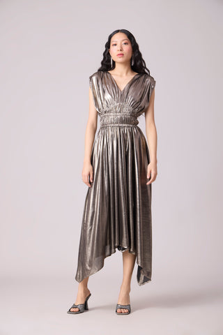 Zeina Rouched Dress