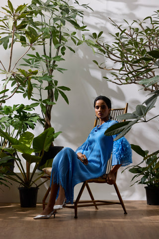 Nina Dress - French Blue