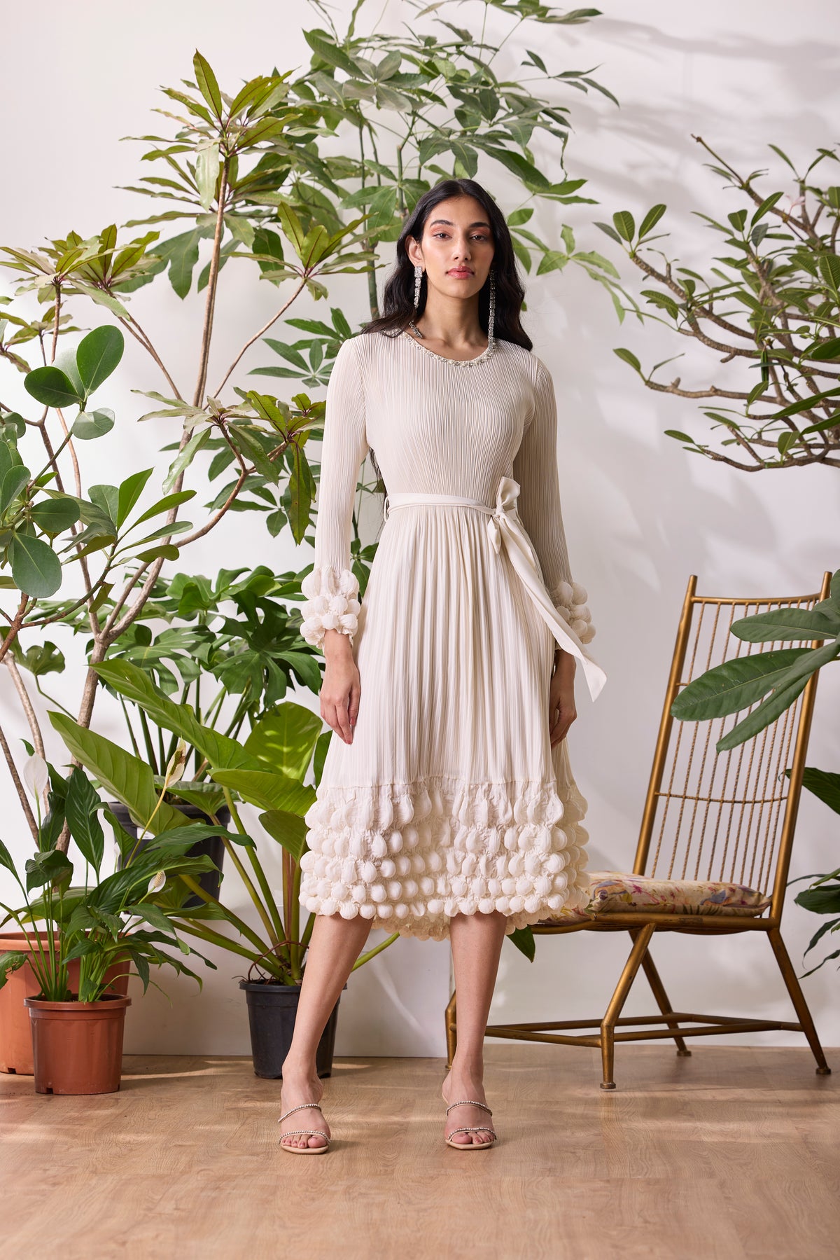 Carmen Dress - Ivory