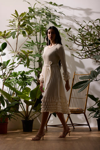 Carmen Dress - Ivory