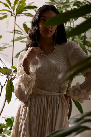 Carmen Dress - Ivory