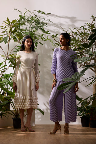 Carmen Dress - Ivory