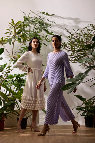 Vera Chevron Set - Lavender