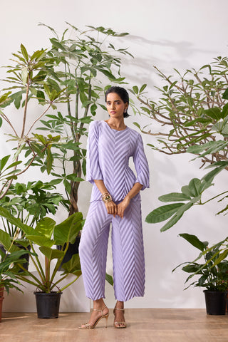 Vera Chevron Set - Lavender