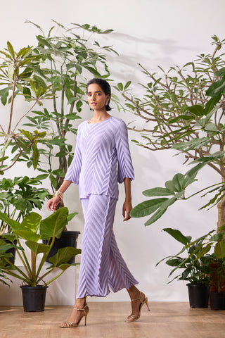Vera Chevron Set - Lavender