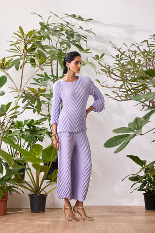 Vera Chevron Set - Lavender