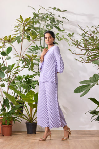 Vera Chevron Set - Lavender