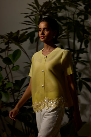 Senna Top - Lemon Yellow