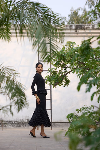 Carmen Skirt Set - Black