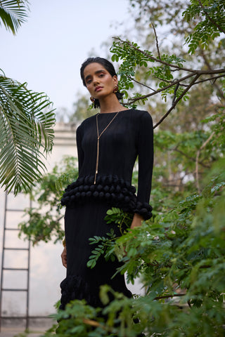 Carmen Skirt Set - Black