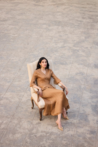 Merylyn Skirt Set - Mocha