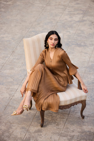 Merylyn Skirt Set - Mocha