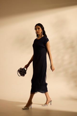 Petra Dress - Navy