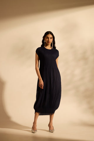 Petra Dress - Navy
