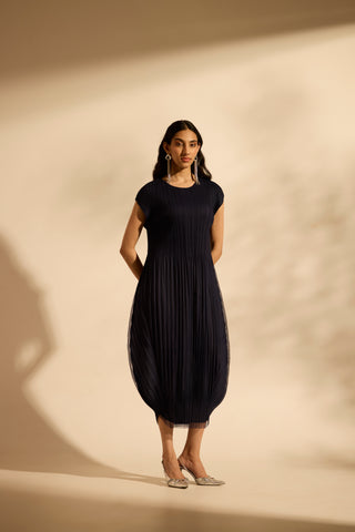 Petra Dress - Navy