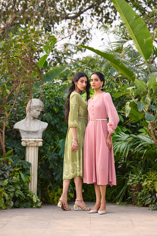 Rosalie Dress - Pink