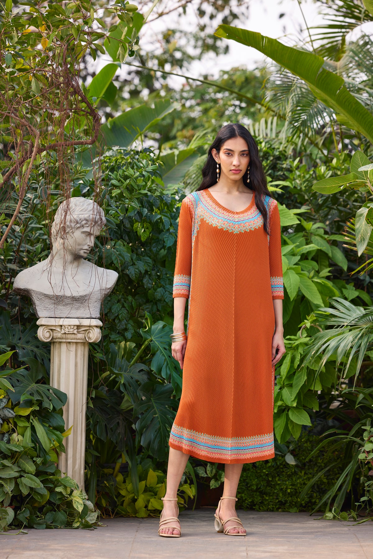 Kimberly Dress - Orange